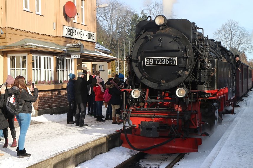 Mit der HSB auf den Brocken