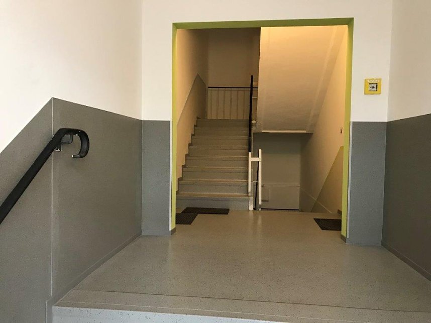 Realisiert: Treppenhaus modernisiert