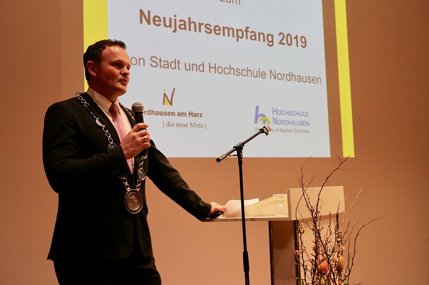 Neujahrsempfang der Stadt und der Hochschule Nordhausen