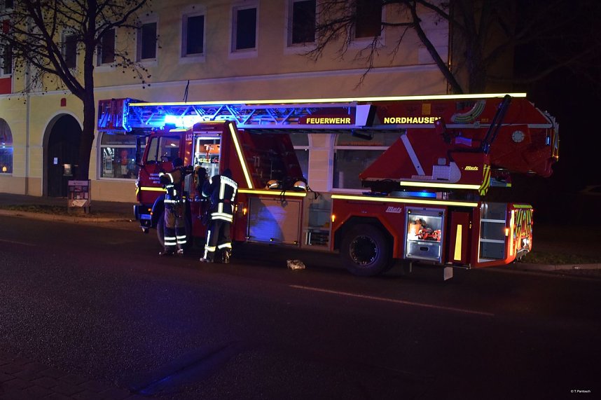 Schuppenbrand in der Bochumer Stra&szlig;e