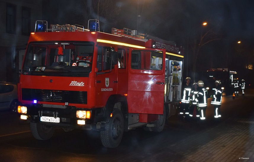Schuppenbrand in der Bochumer Stra&szlig;e