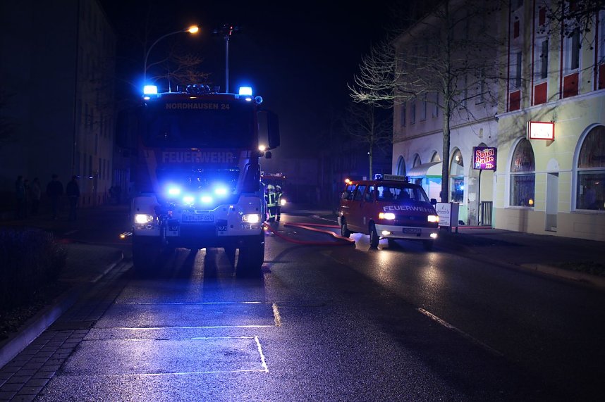 Schuppenbrand in der Bochumer Stra&szlig;e