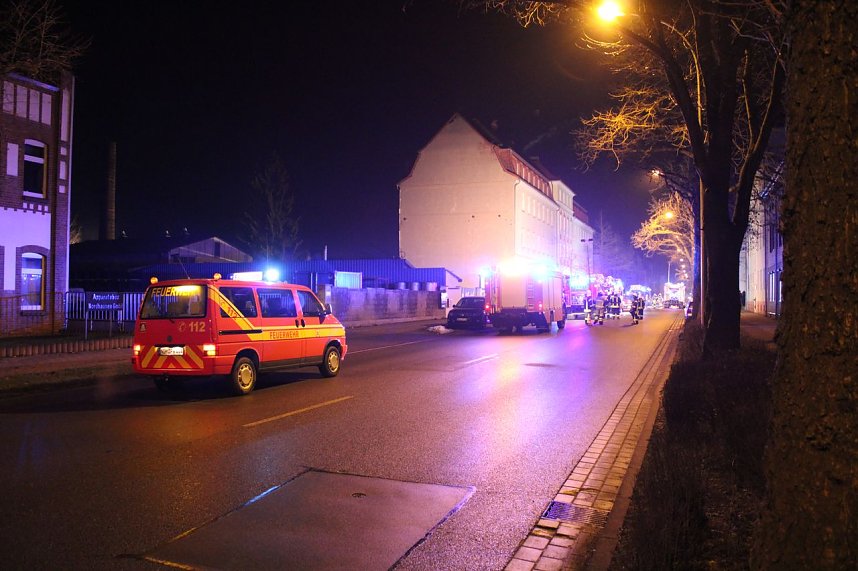 Schuppenbrand in der Bochumer Stra&szlig;e