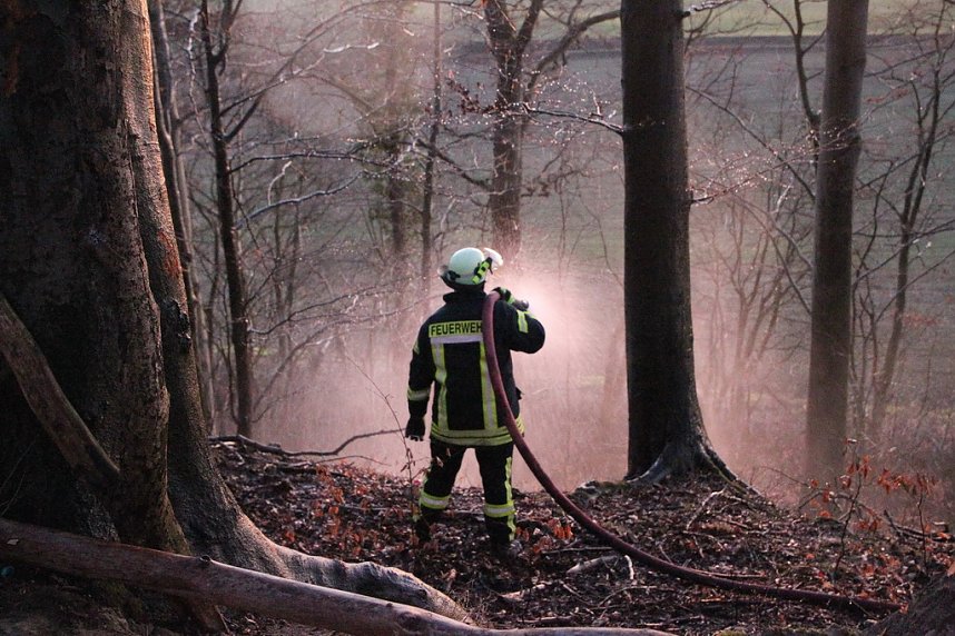 Fl&auml;chenbrand bei Gro&szlig;lohra