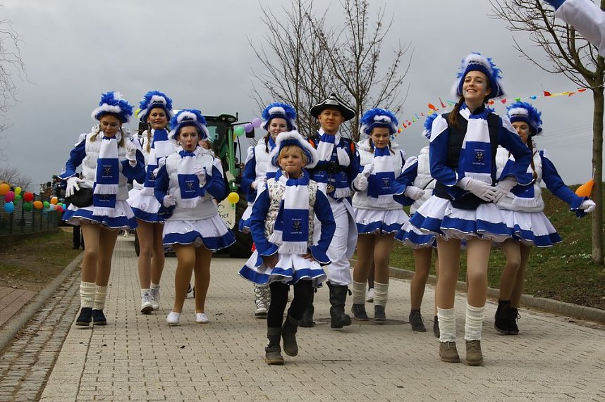 Festumzug zum 50. Jubil&auml;um in Wollersleben