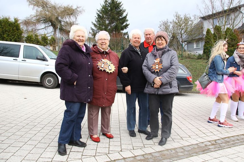 Festumzug zum 50. Jubil&auml;um in Wollersleben