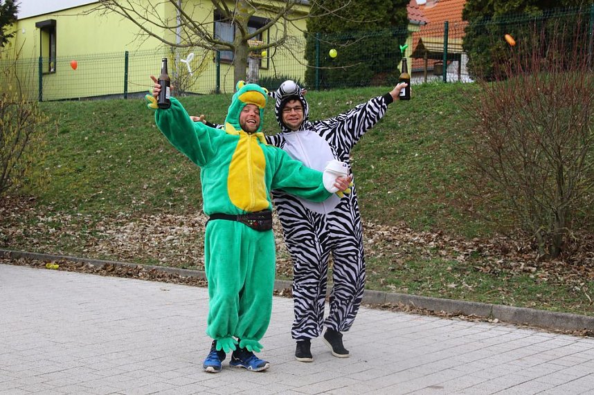 Festumzug zum 50. Jubil&auml;um in Wollersleben