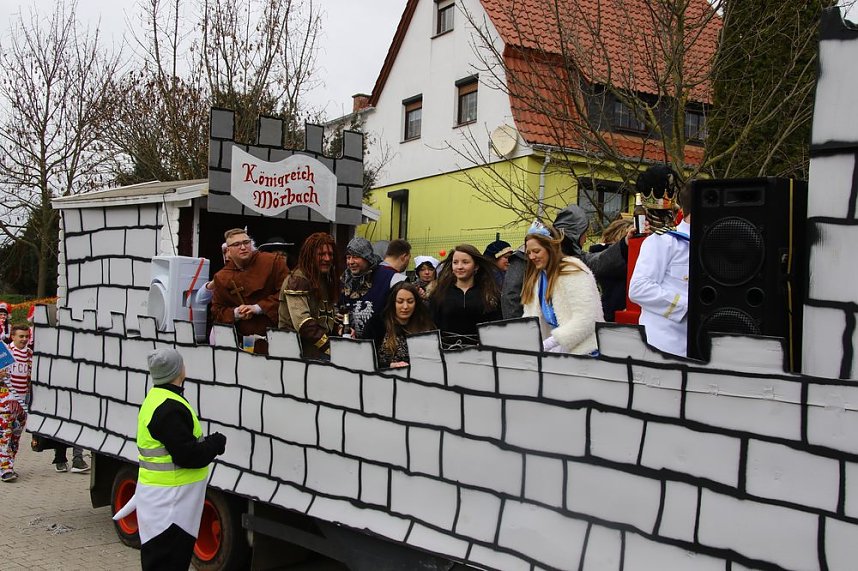 Festumzug zum 50. Jubil&auml;um in Wollersleben