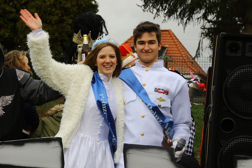 Festumzug zum 50. Jubil&auml;um in Wollersleben