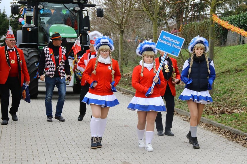 Festumzug zum 50. Jubil&auml;um in Wollersleben
