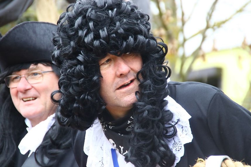 Festumzug zum 50. Jubil&auml;um in Wollersleben