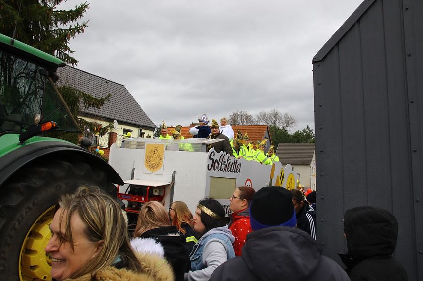 Festumzug zum 50. Jubil&auml;um in Wollersleben