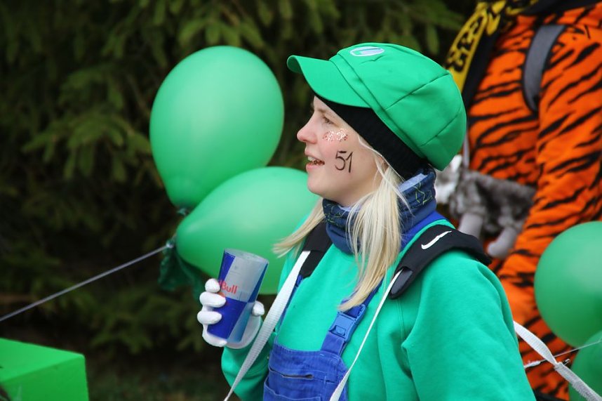 Festumzug zum 50. Jubil&auml;um in Wollersleben