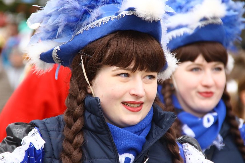 Festumzug zum 50. Jubil&auml;um in Wollersleben
