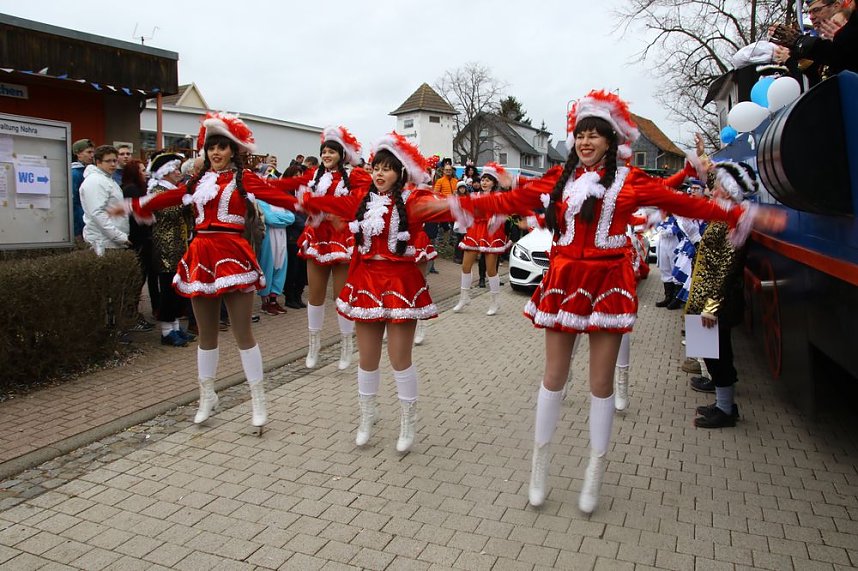 Festumzug zum 50. Jubil&auml;um in Wollersleben