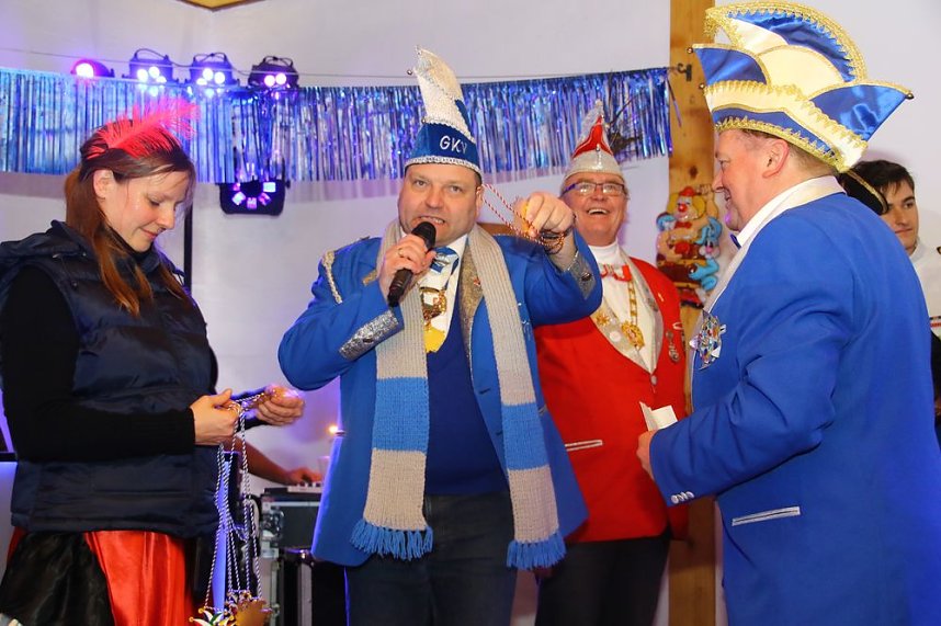 Festumzug zum 50. Jubil&auml;um in Wollersleben