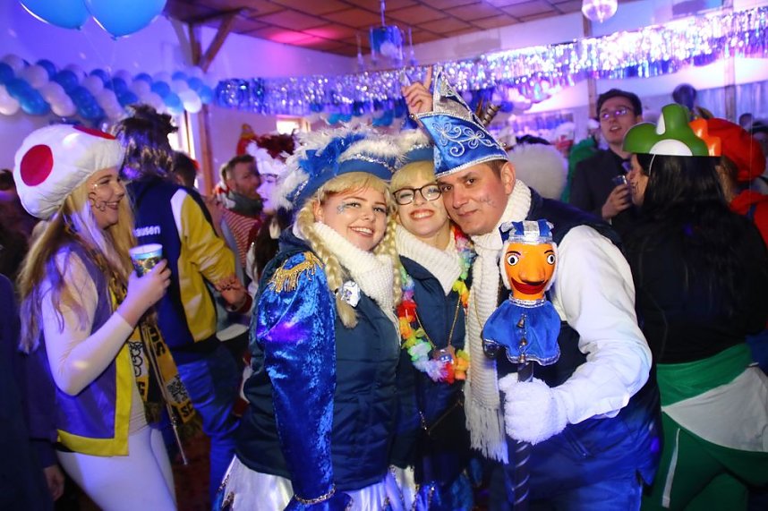 Festumzug zum 50. Jubil&auml;um in Wollersleben