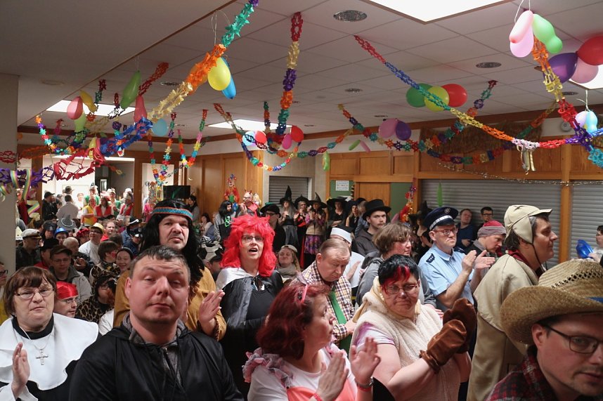 Rosenmontag bei der Nordth&uuml;ringer Lebenshilfe