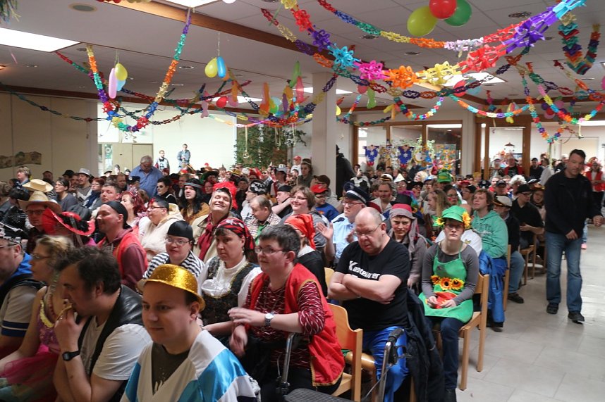 Rosenmontag bei der Nordth&uuml;ringer Lebenshilfe