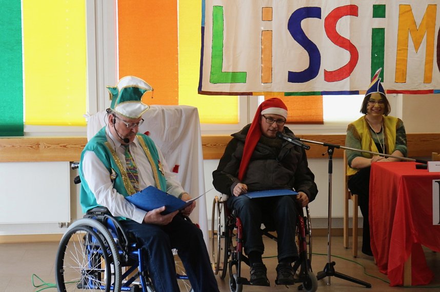 Rosenmontag bei der Nordth&uuml;ringer Lebenshilfe