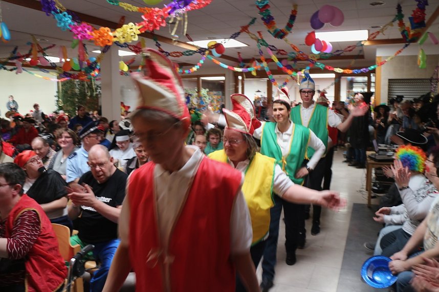 Rosenmontag bei der Nordth&uuml;ringer Lebenshilfe