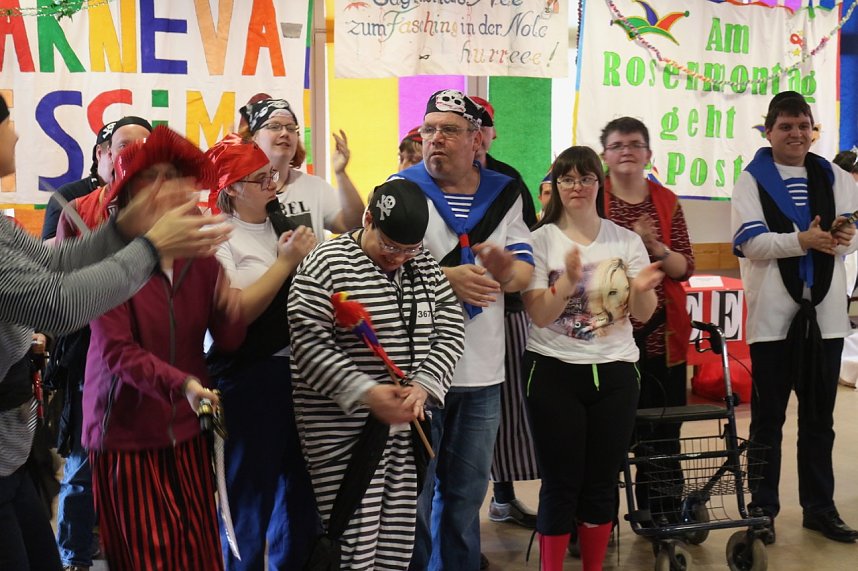 Rosenmontag bei der Nordth&uuml;ringer Lebenshilfe