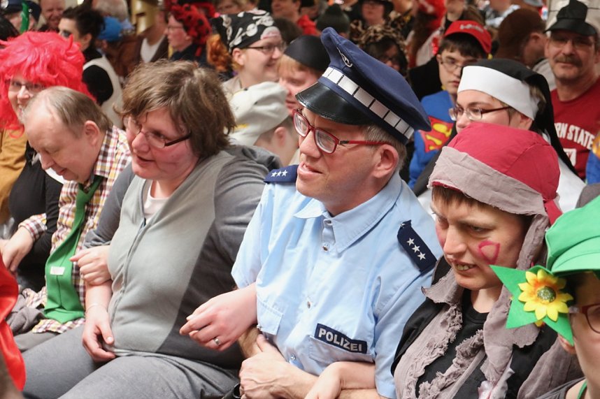 Rosenmontag bei der Nordth&uuml;ringer Lebenshilfe
