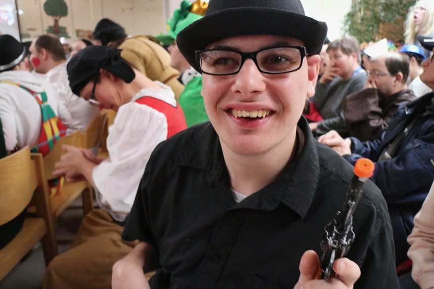 Rosenmontag bei der Nordth&uuml;ringer Lebenshilfe