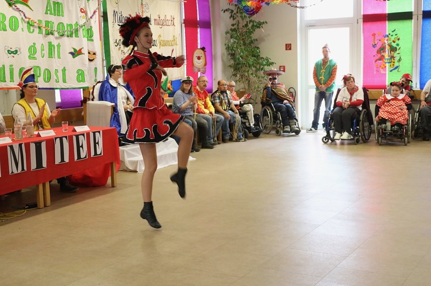 Rosenmontag bei der Nordth&uuml;ringer Lebenshilfe