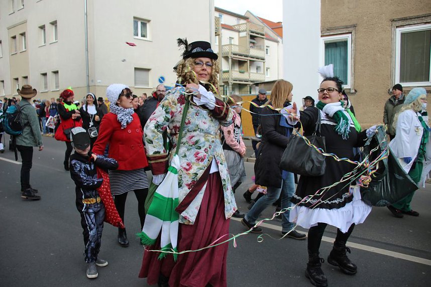 Der Rosenmontagsumzug in Sondershausen (1)