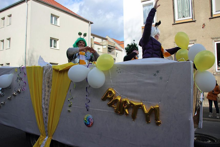 Der Rosenmontagsumzug in Sondershausen (1)