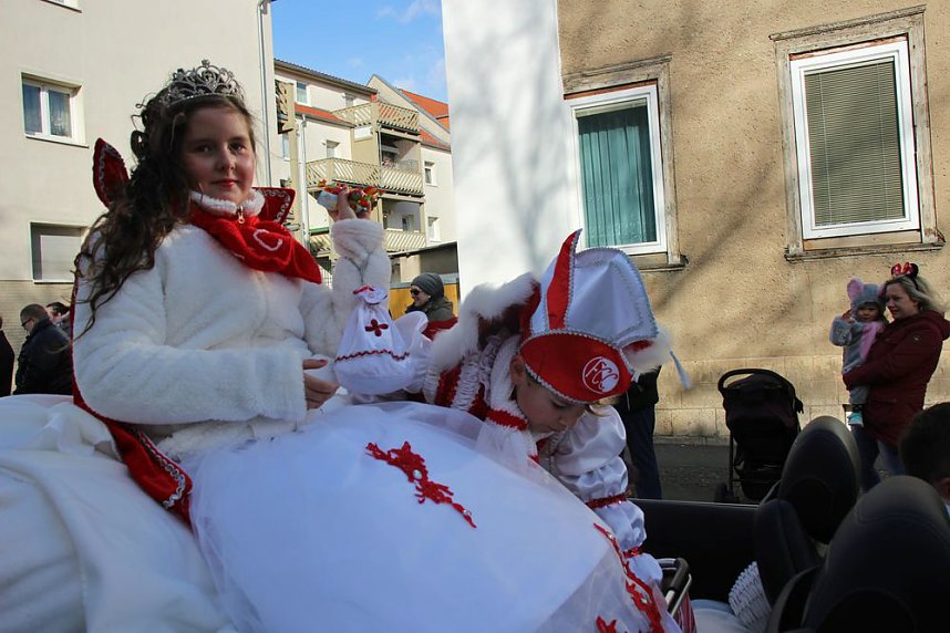 Der Rosenmontagsumzug in Sondershausen (1)
