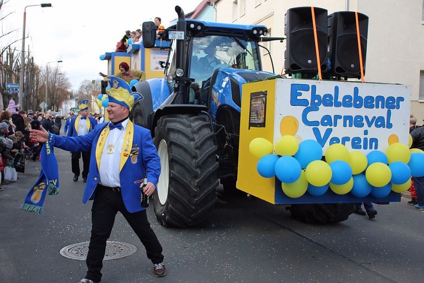 Der Rosenmontagsumzug in Sondershausen (2)