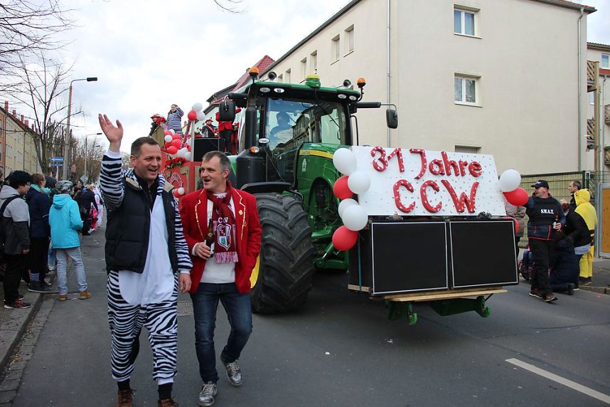 Der Rosenmontagsumzug in Sondershausen (2)