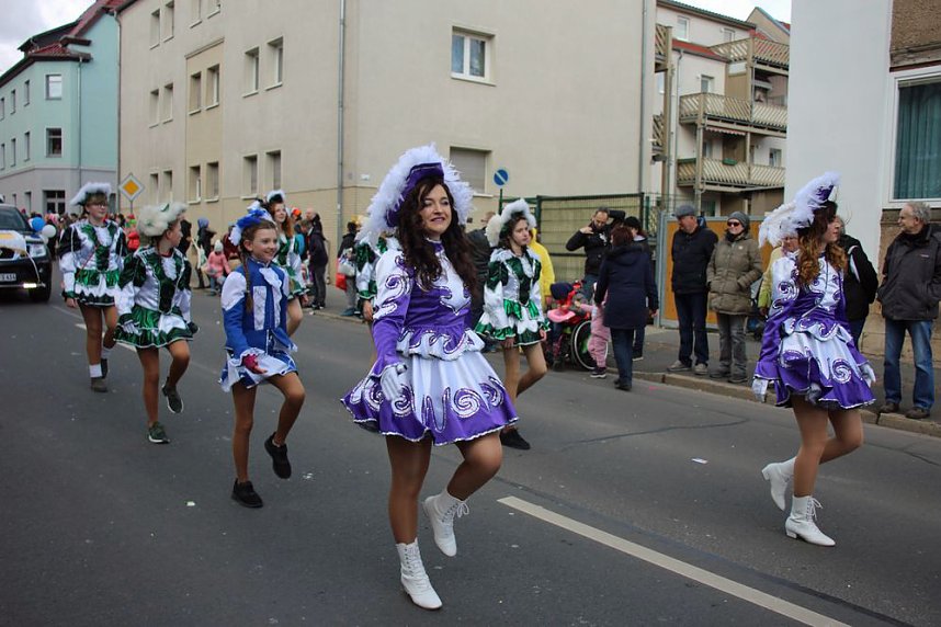 Der Rosenmontagsumzug in Sondershausen (2)