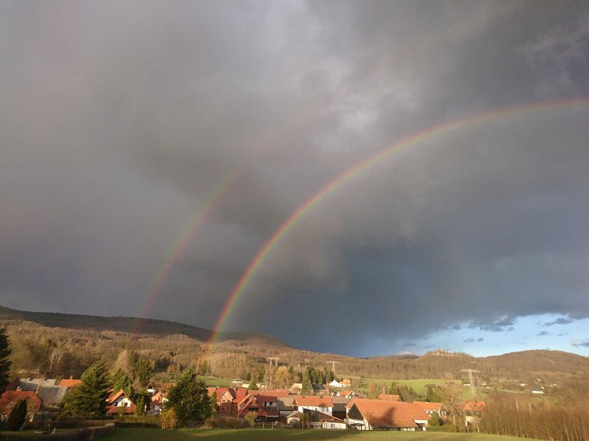 Abendstimmung &uuml;ber Neustadt-Osterode