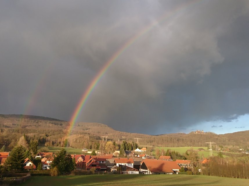 Abendstimmung &uuml;ber Neustadt-Osterode