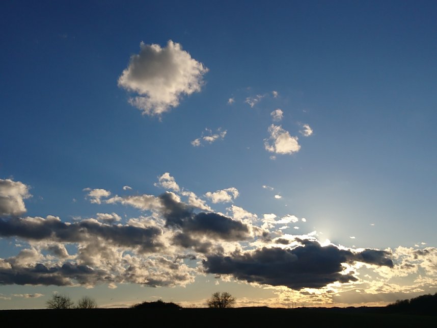 Abendstimmung &uuml;ber Neustadt-Osterode