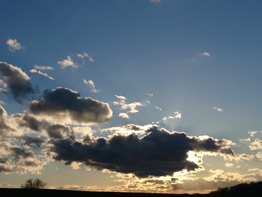 Abendstimmung &uuml;ber Neustadt-Osterode
