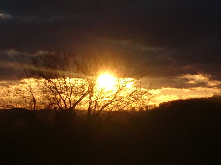 Abendstimmung &uuml;ber Neustadt-Osterode