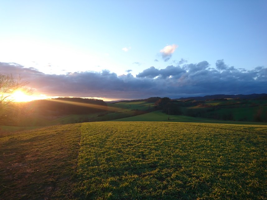Abendstimmung &uuml;ber Neustadt-Osterode