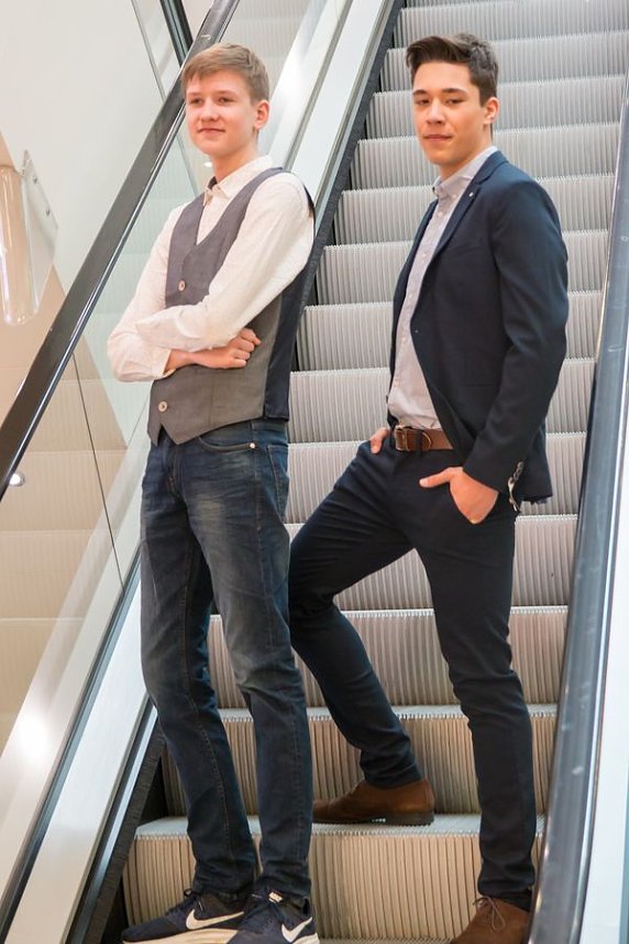 Jugendweihe-Look im der Marktpassage