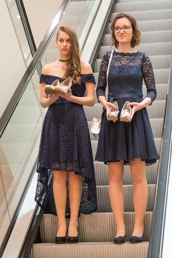 Jugendweihe-Look im der Marktpassage