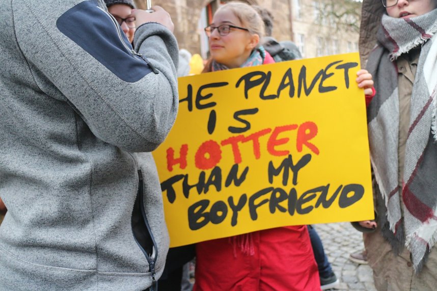 Fridays for Future Demonstration in Nordhausen