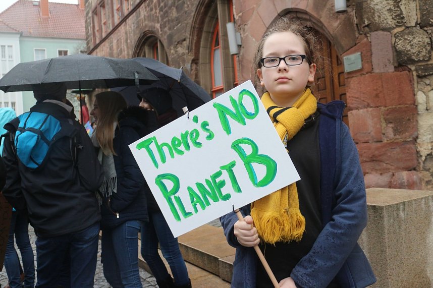 Fridays for Future Demonstration in Nordhausen