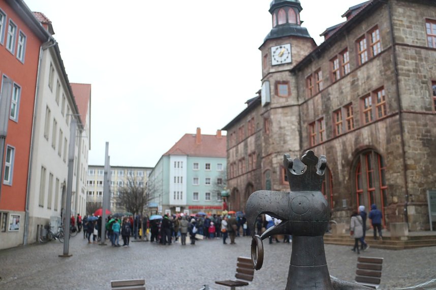 Fridays for Future Demonstration in Nordhausen