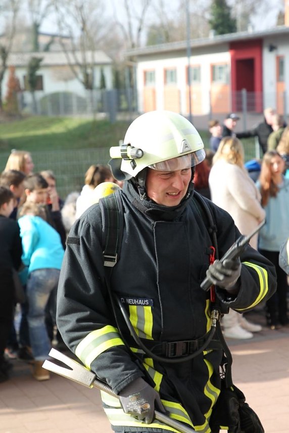 Ernstfall in der Regelschule Hainleite ge&uuml;bt