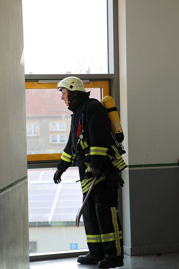 Ernstfall in der Regelschule Hainleite ge&uuml;bt