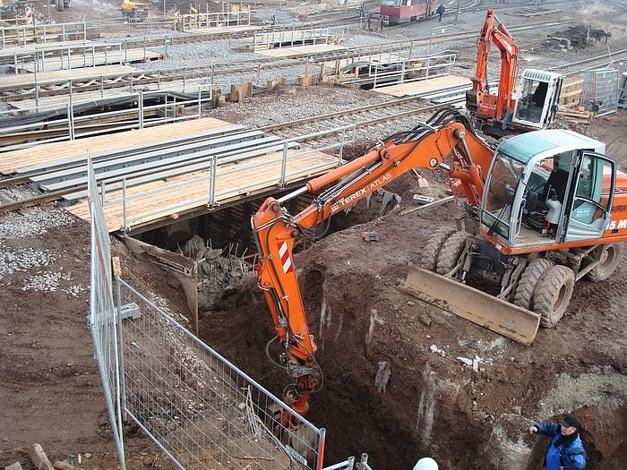 Geschichte einer Baustelle