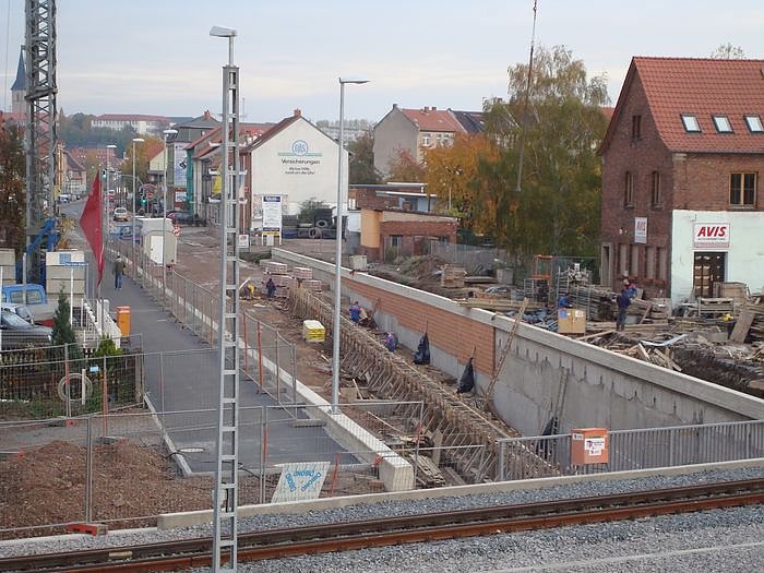 Geschichte einer Baustelle